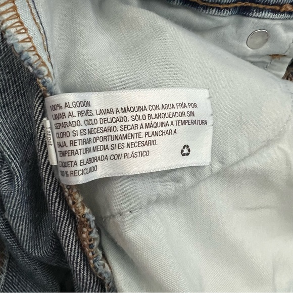 Wild Fable distressed Highest Rise Denim Shorts Size 2 - Picture 5 of 6